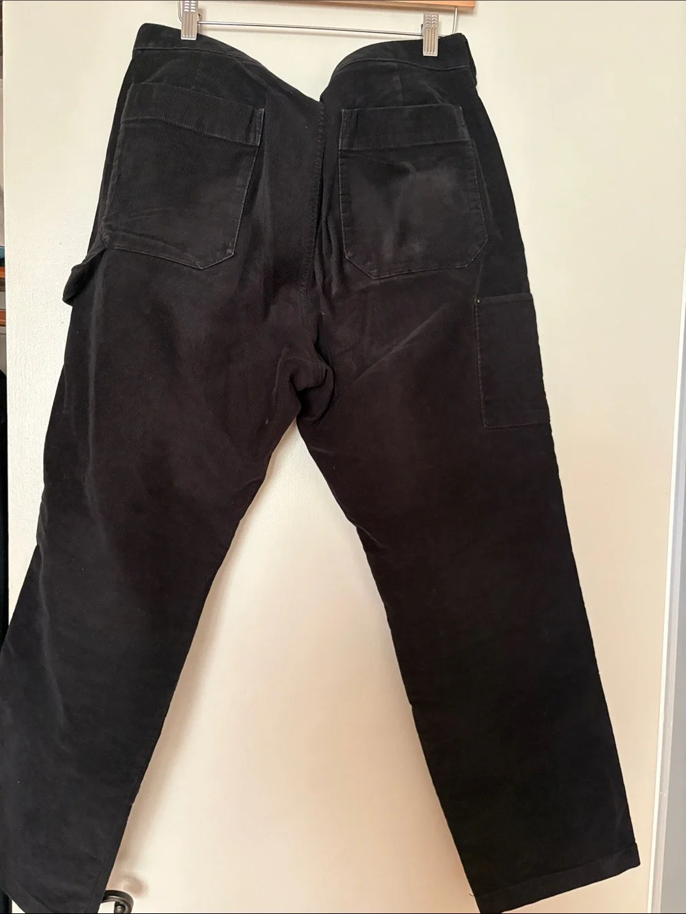 GAP Men’s Black Corduroy Carpenter Pants